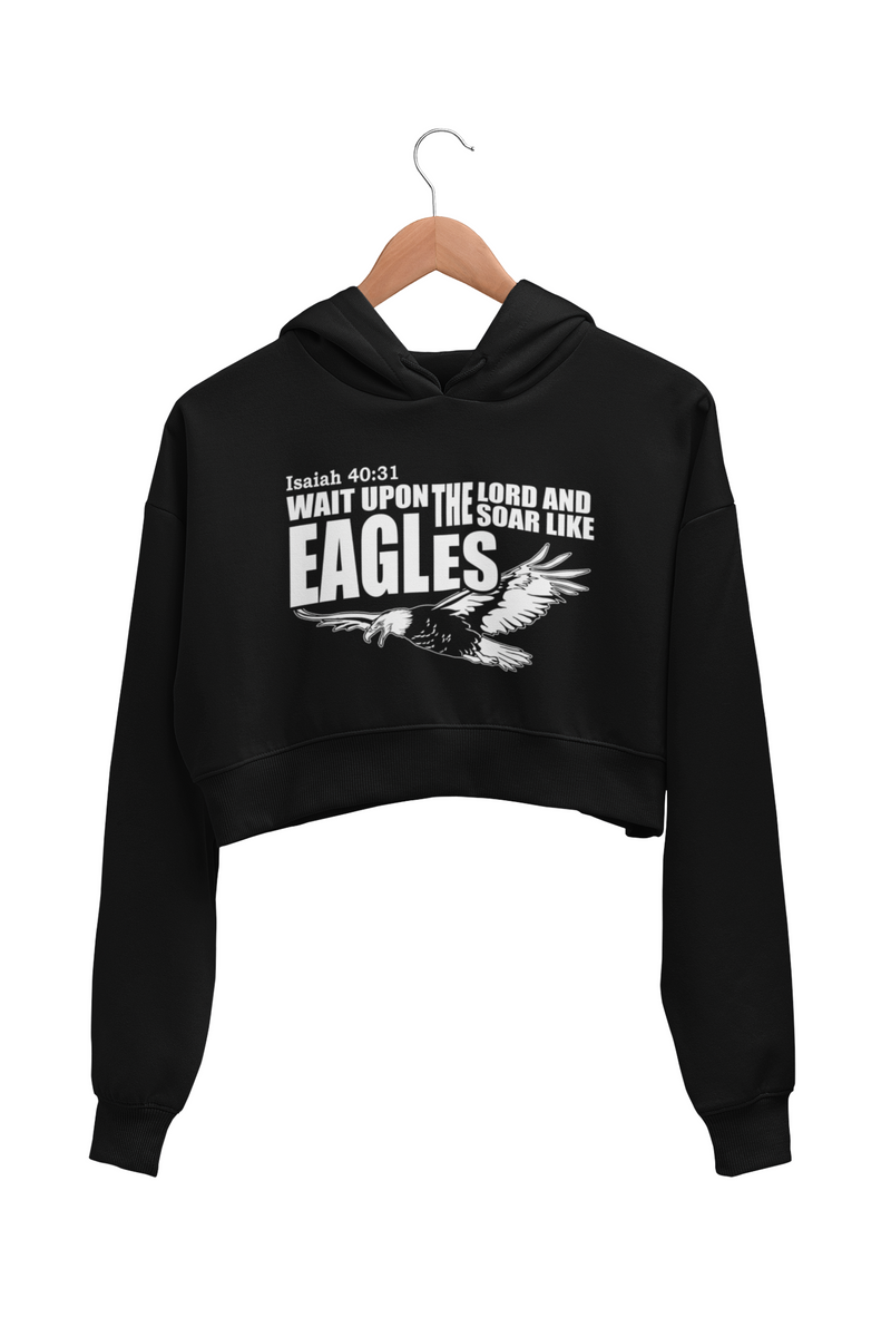 Clay Eagles Cropped Hoodie Oregon Clay Hoodie Clay Eagles 