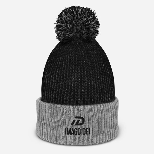 IMAGO DEI POM-POM BEANIE.