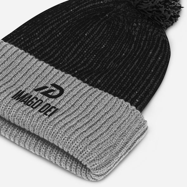 IMAGO DEI POM-POM BEANIE.